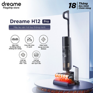 Máy Hút Bụi Lau Nhà Cầm Tay sấy giẻ cực khô Dreame H12 Pro Plus/tineco