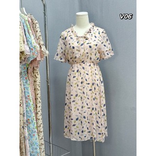 Đầm Hoa Tôn Dáng Form Suông Xoè 2 Lớp Váy Hoa Dáng Dài Siêu Nữ Tính