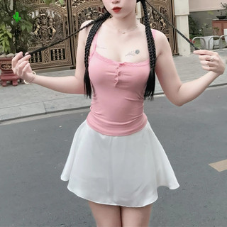 CHÂN VÁY LỤA KATE CHỮ A XOÈ NHẸ