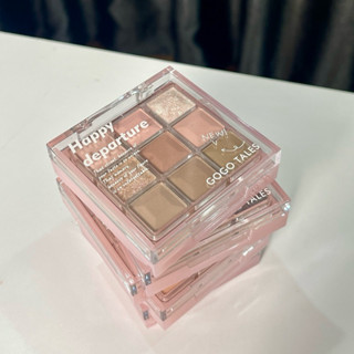   Gogotales  Bảng Phấn Mắt Phấn Má 2 Tầng 9 Ô Gogo Tales Kèm Gương 