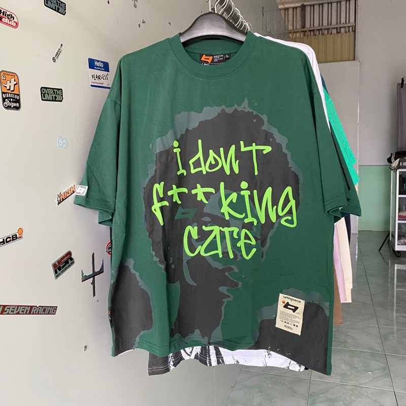 Áo Thun Unispace Care Xanh Lá Size L