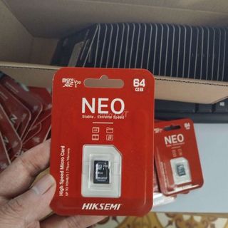  Thẻ nhớ micro SD Hiksemi Sandisk 64GB 128GB 64g chuyên dùng cho camera điện thoại . chính hãng  