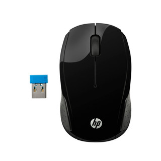 Chuột wireless hp 200 màu đen - x6w31aa