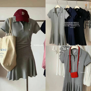 @Lianstore - Váy polo Wgwe xếp ly
