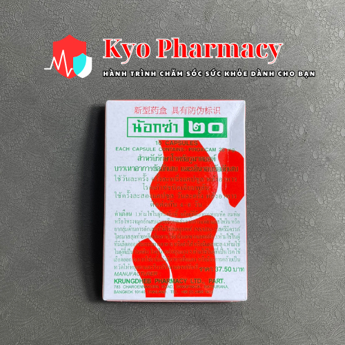 Viên Uống XƯƠNG KHỚP Noxa 20 Thái Lan - KYO PHARMACY