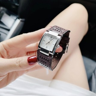 Đồng hồ nữ dây da tissot quartz mother of pearl t090.310.16.111.00