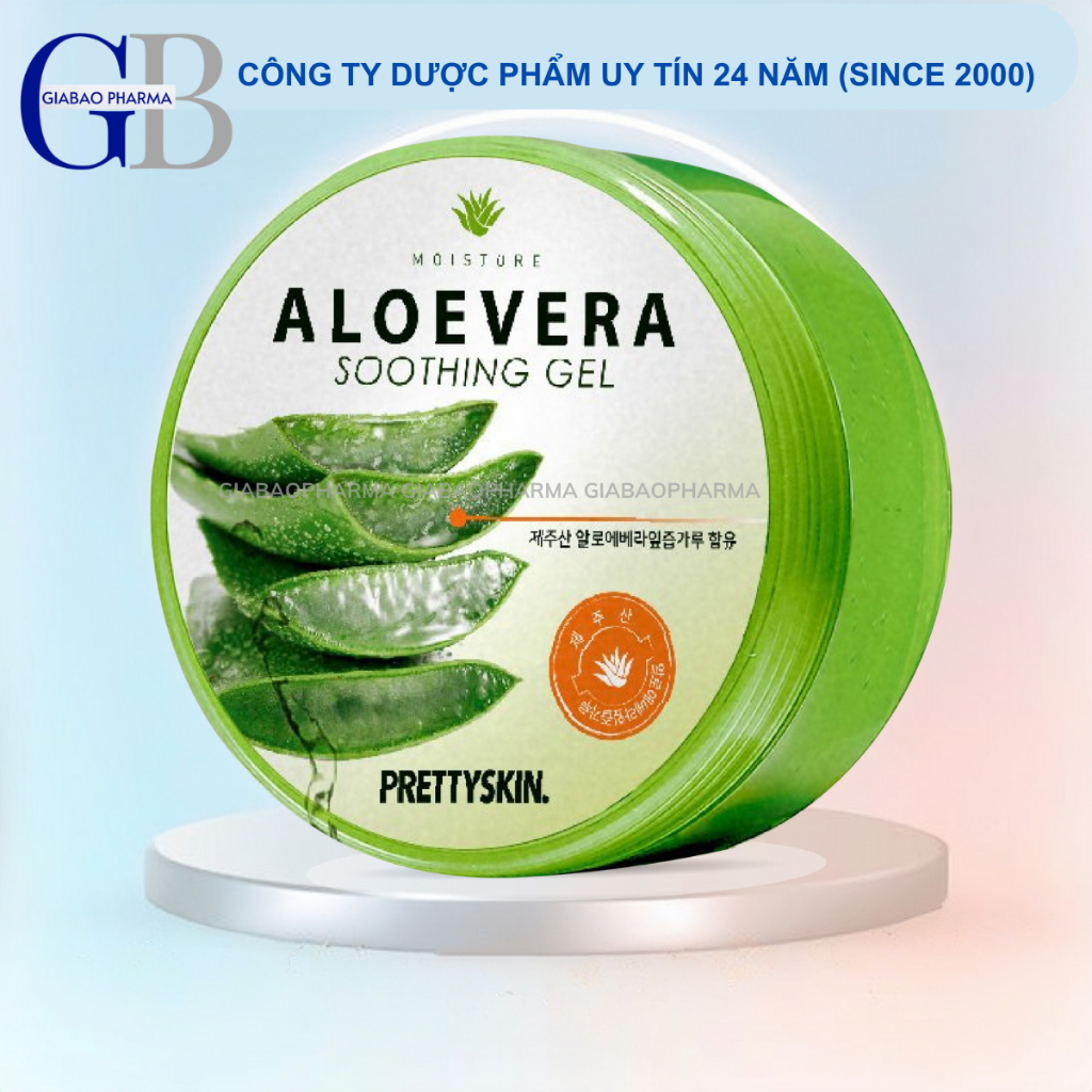 Gel dưỡng da đa năng lô hội Prettyskin 300ml