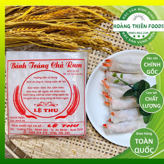 Bánh tráng cuốn chả ram Bình Định, bánh tráng chả cuốn/ chả ram tôm đất - Đặc sản Bình Định - Hoàng Thiên Foods