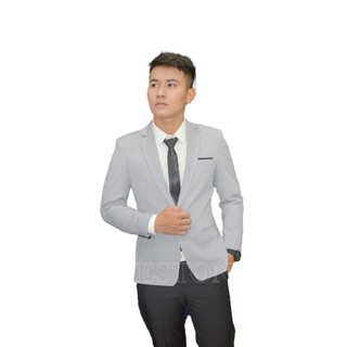 Áo vest nam ôm body màu xám ghi