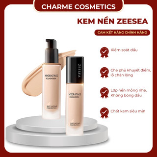 Kem Nền ZEESEA Kiềm Dầu Che Khuyết Điểm Hoàn Hảo Lâu Trôi Silky Lasting Foundation 30g
