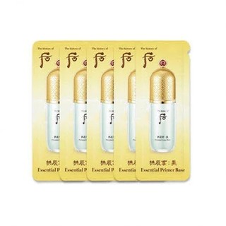 Kem Lót Trang Điểm Whoo Essential Primer Base Che Phủ Khuyết Điểm Và Sáng Mịn Da 1ml
