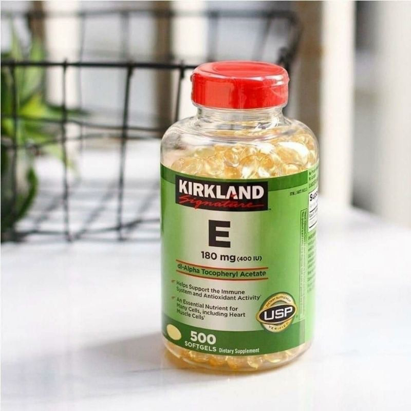 vitamin E Mỹ hộp 500 viên hàm lượng 400IU