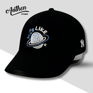 Nón lưỡi trai MLB Like màu đen vải cotton phong cách thời thượng có đầy đủ tem mác phụ kiện