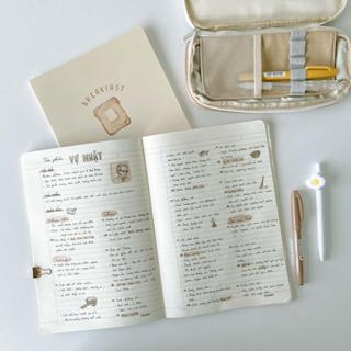 Vở Crabit Kẻ Ngang, Cornell, Ô Vuông 80 120 Trang, Vở Học Sinh Studygram