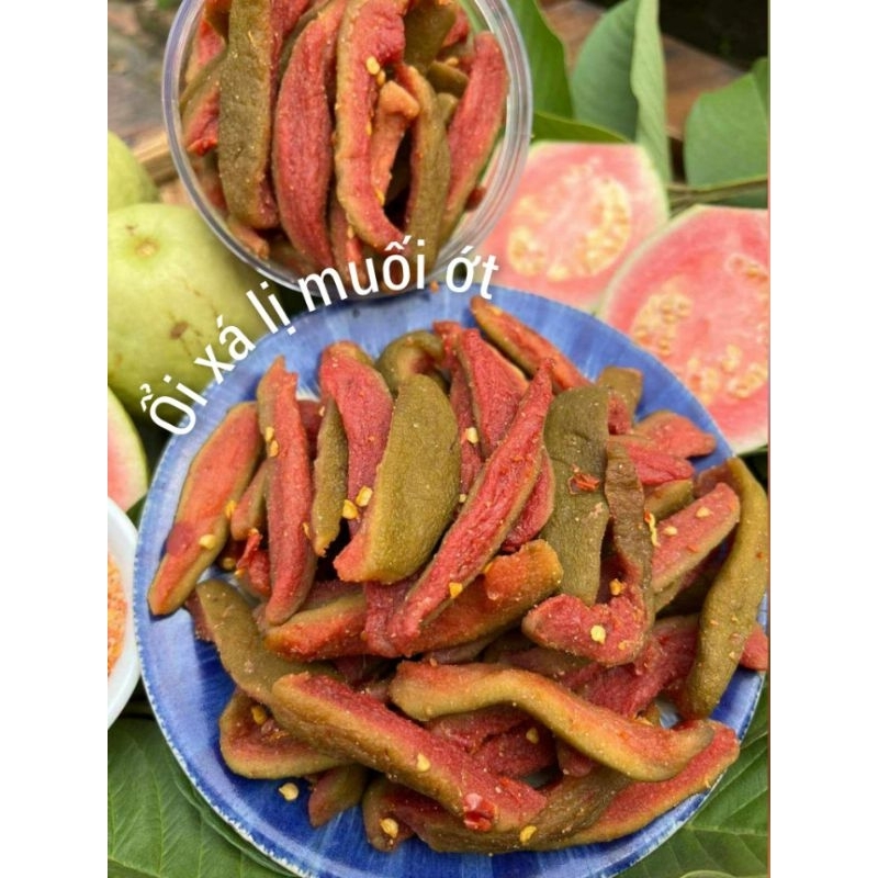 ổi xá lị sấy muối ớt ( hộp 300g)