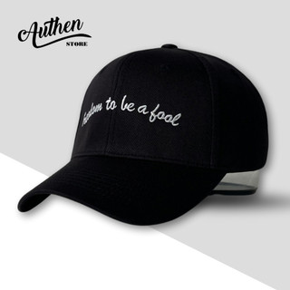 Nón lưỡi trai basic xuất khẩu Authen.Store màu đen logo thêu trắng cực ôm đầu cá tinh full hộp