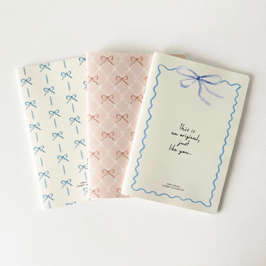 Vở kẻ ngang 120 trang 80 trang tập học sinh Crabit Ribbon Collection