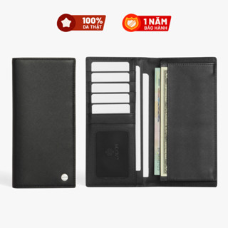 Ví Da Cầm Tay Dáng Dài Forest Long wallet, chất liệu da Saffiano, thương hiệu Lagom