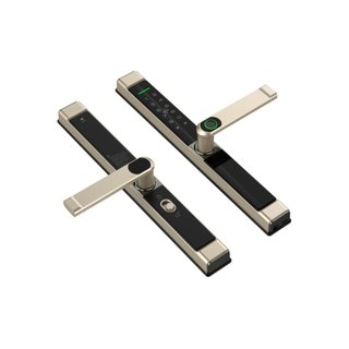 Khóa điện tử cửa nhôm - 4 chức năng