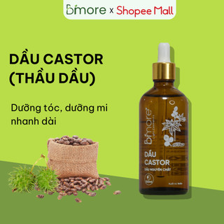 Dầu Thầu Dầu Bimore Castor Oil Dưỡng Tóc Nhanh Dài 100ml