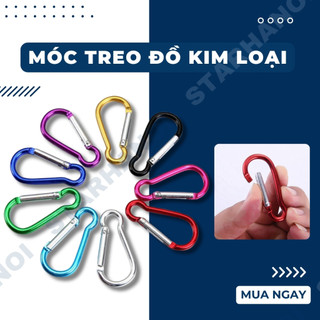 Móc treo đồ kim loại – Móc khóa bấm kim loại