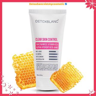 [RẺ VÔ ĐỊCH] Sữa rửa mặt sinh học B5 cấp ẩm phục hồi da ngăn ngừa mụn Detoxblanc