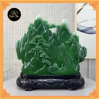 Tượng thuyền thuận buồm xuôi gió xanh tượng trang trí phong thủy Diệu Tâm