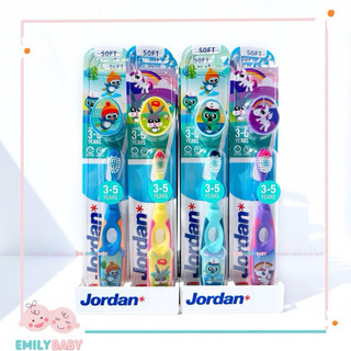 Bàn chải đánh răng Jordan step 3 cho bé từ 6-9 tuổi