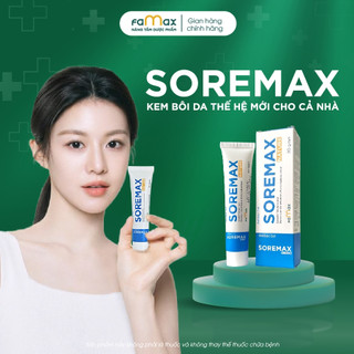 Kem bôi da Soremax Nature 20g hỗ trợ cho chàm sữa, hăm tã, mụn nhọt