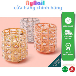 Cốc Đá cắm cọ đồ nail Random 3 màu