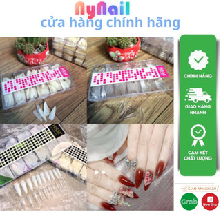 Móng úp Hsm nhám phom NHỌN KHAY 500 MÓNG FULL SZ hàng loại 1