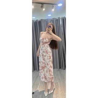 Đầm monteaulos cúp ngực dài