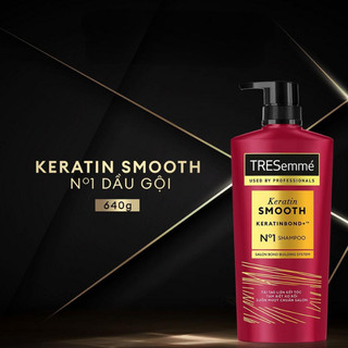 Dầu gội Tresemme Expert Selection Keratin Smooth 640g