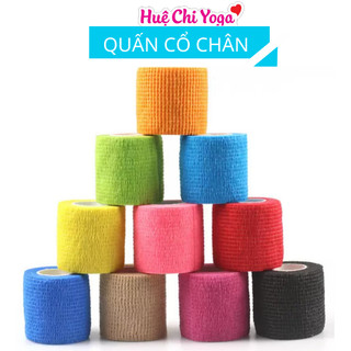Băng quấn cơ, băng keo dán cơ thể thao cao su non quấn cổ tay cổ chân chống chấn thương
