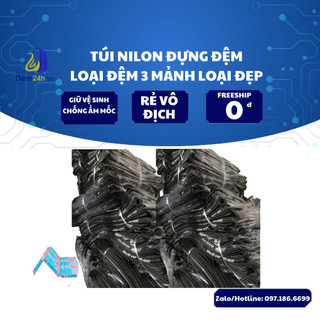 [Rẻ nhất Shopee] - Túi Nilon bọc đệm gấp 3 mảnh loại dày đẹp