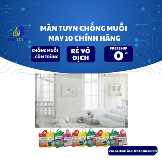 Màn tuyn may 10/10 chống muỗi, màn chống muối loại không cửa