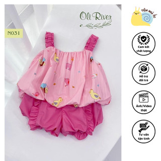 Set áo dây ong vàng bản to chất liệu vải cao cấp mềm mịn an toàn cho bé mặc hè