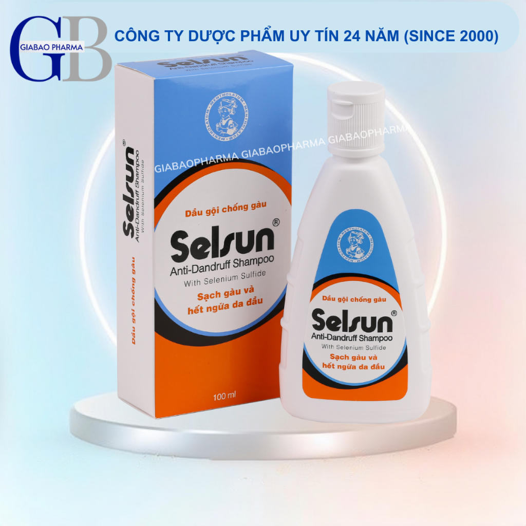 Dầu gội đầu chống gàu Selsun (Chai 100ml)