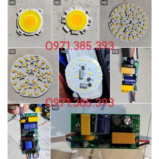  Chíp nguồn thay thế đèn led âm trần 7-12w loại tốt 