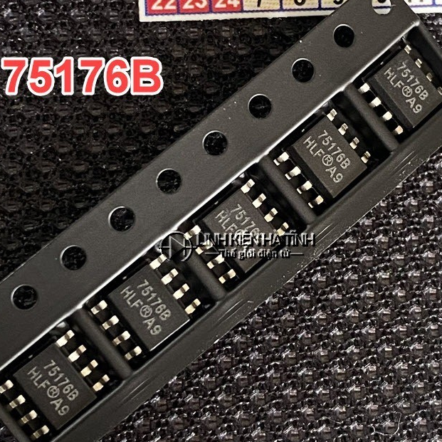 Túi 5 con SN75176 75176 dán SOP-8 mới