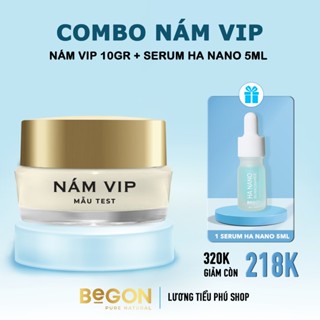  Kem Nám Vip Đêm 10gr | Hỗ Trợ Dưỡng Da Nám Sạm Tàng Nhang | BEGON 