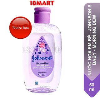 Nước Hoa Trẻ Em Johnson's Baby Cologne (Morning Dew) 50ml Hàng Chính Hãng Công Ty
