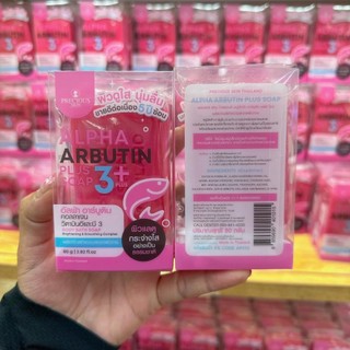   Chuẩn Thái  Xà Phòng Kích Trắng Alpha Arbutin 3+ Plus Collagen Soap Dưỡng Da Đều Màu 80G - Jron Beauty 