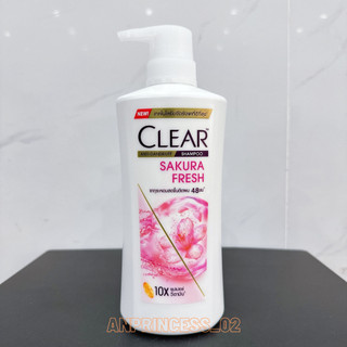 Dầu gội clear thái lan hương hoa anh đào thơm mát 400ml