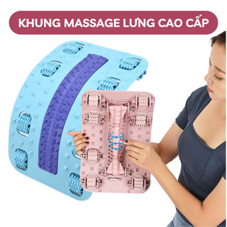 Khung nắn chỉnh lưng massage bàn chân cao cấp giúp giảm đau mỏi, thư giãn cột sống vùng thắt lưng, nắn chỉnh cột sống