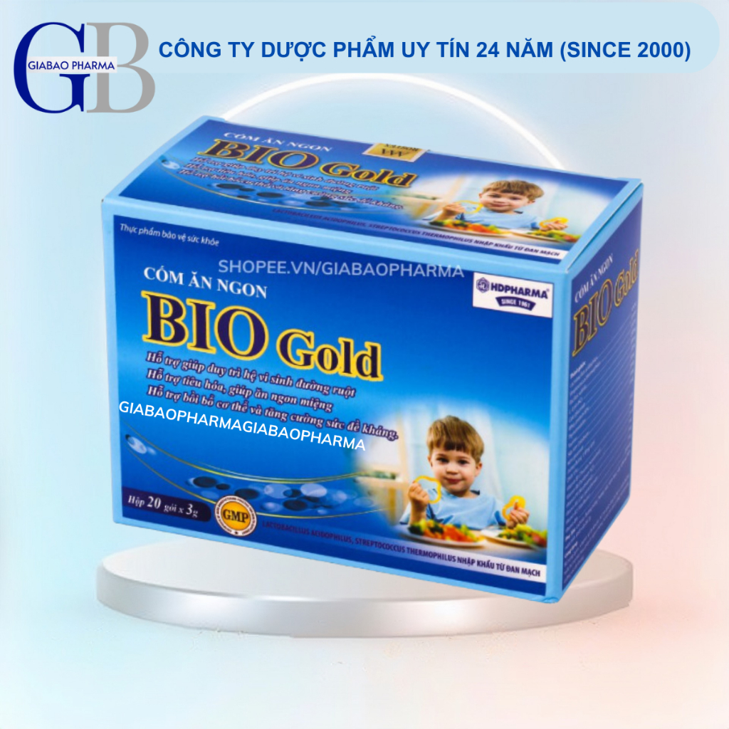Cốm ăn ngon cho bé Bio Gold bổ sung lợi khuẩn, hỗ trợ hệ tiêu hóa