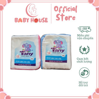 Gói 10 chiếc khăn sữa 2/3/4 lớp cao cấp fany