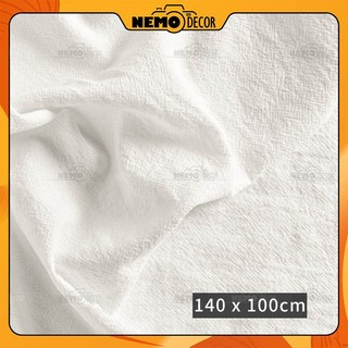 Vải Xô Làm Phụ Kiện Chụp Ảnh Cực Đẹp (Nhiều màu)