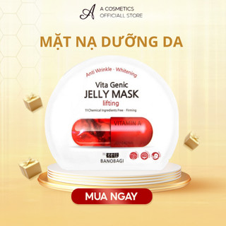 Mặt nạ dưỡng da banobagi vita genic lifting jelly mask 30ml - đỏ