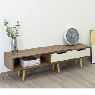 Kệ tivi rút gọn tiết kiệm diện tích kệ tivi gỗ IGA - GP82